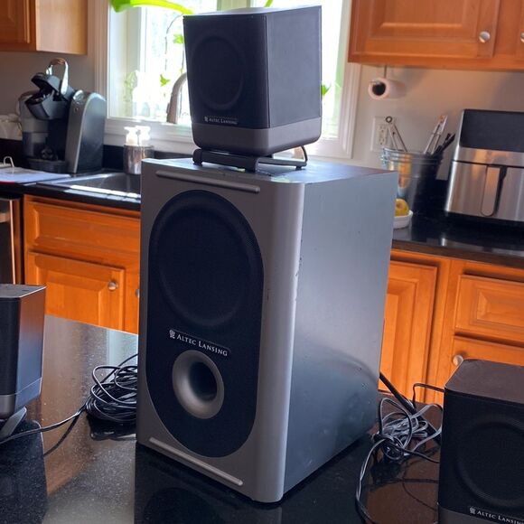 Vintage Altec Lansing Model 251W Surround Computer Speaker System Subwoo… - Picture 10 of 10